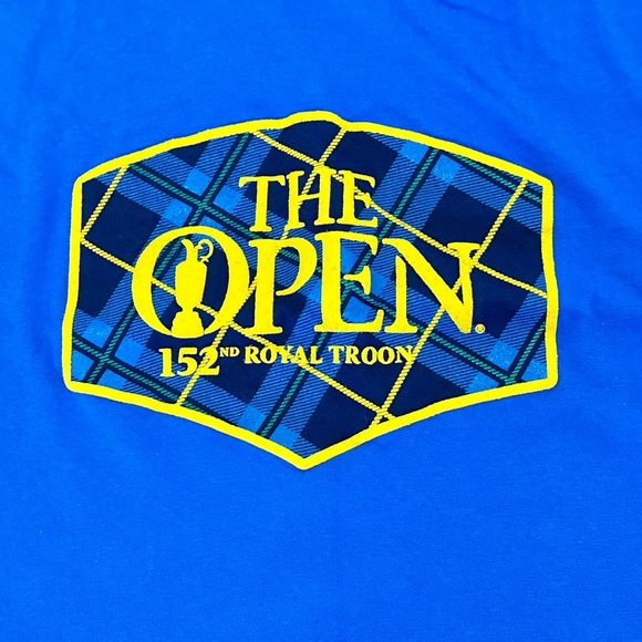 NWT! The 152nd Open at Royal Troon Kids Youth Small T-Shirt - Picture 2 of 5